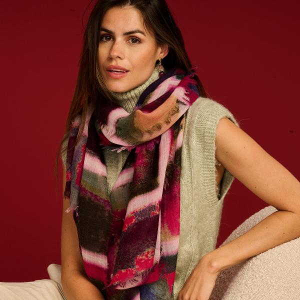 Sjaal - Lcscarves188 Multicolor 1
