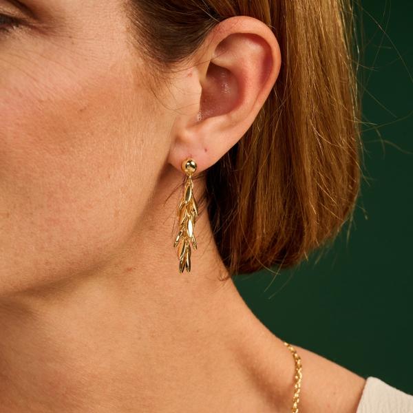 Oorbellen - Darius Goudkleurig