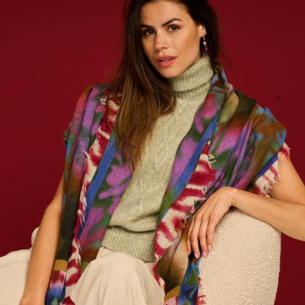 Sjaal - Lcscarves203 Multicolor 4