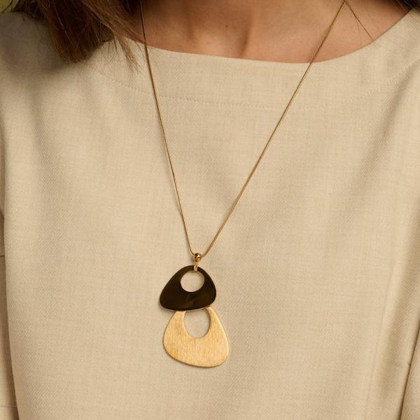 Halsketting - Gonja Goudkleurig