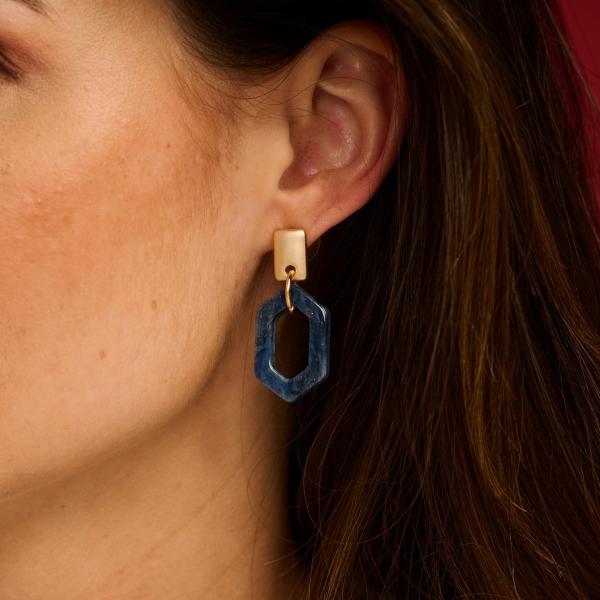 Oorbellen - Kit Blauw
