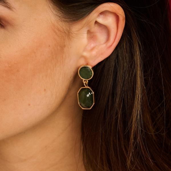 Boucles - Kolli D'Oreilles Verte