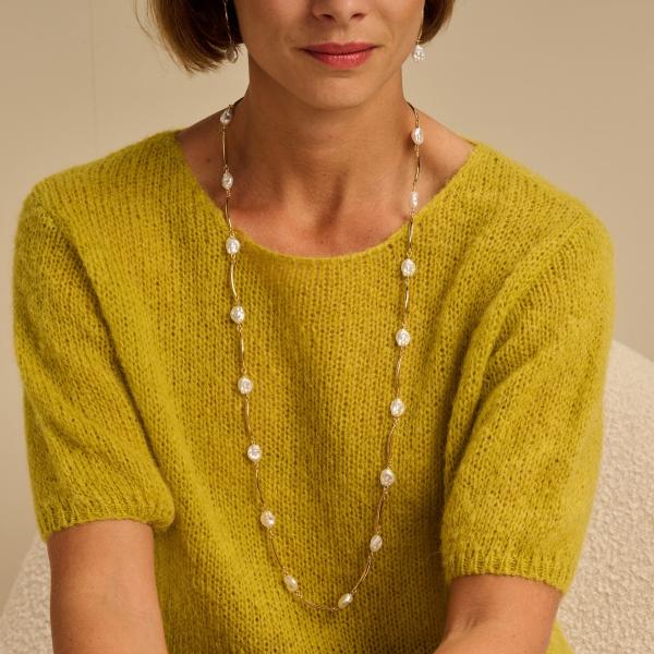 Halsketting - Dolilang Goudkleurig