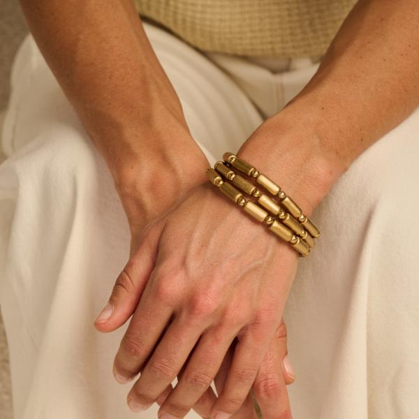 Armband - Urena Goudkleurig