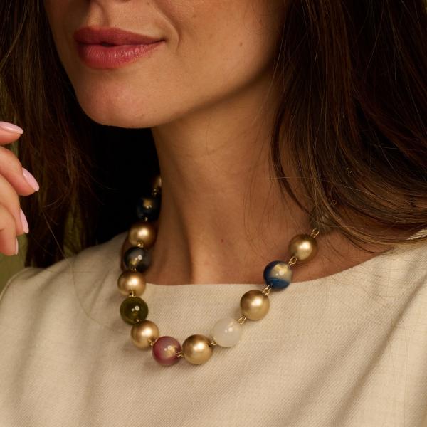 Halsketting - Dali Multicolor