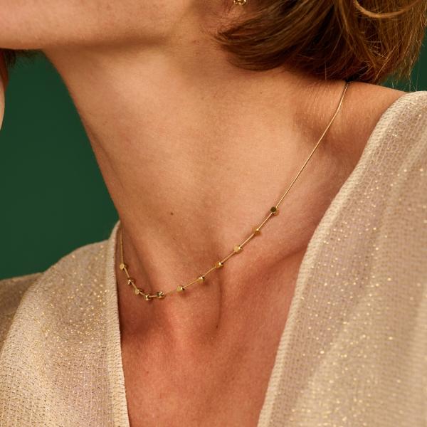 Halsketting - Aaf Goudkleurig