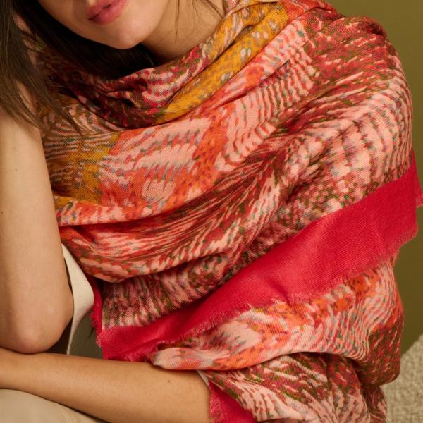 Sjaal - Lcscarves205 Rood