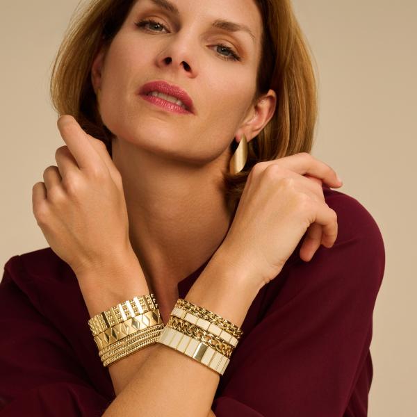 Armband - Cab 50 Goudkleurig