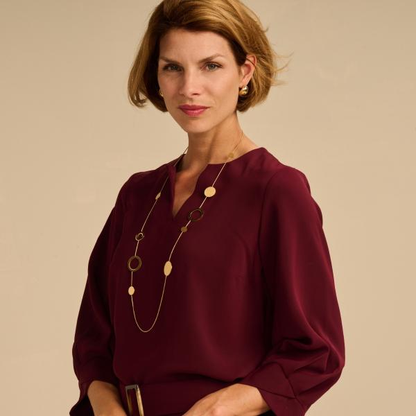 Halsketting - Gaia Goudkleurig