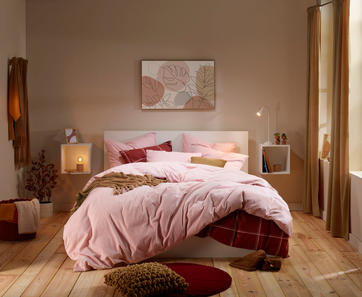 Parure Linge De Lit Freya Pearl Pink