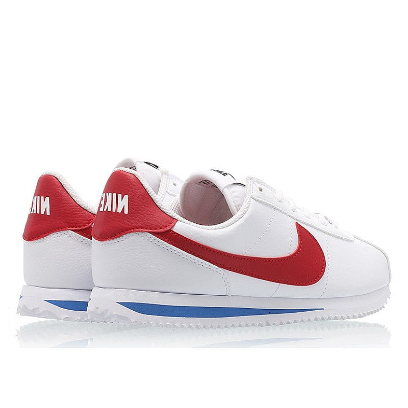 Nike - Nike Cortez Basic Forrest Gump (W) - White/Varsity Red-Varsity Royal