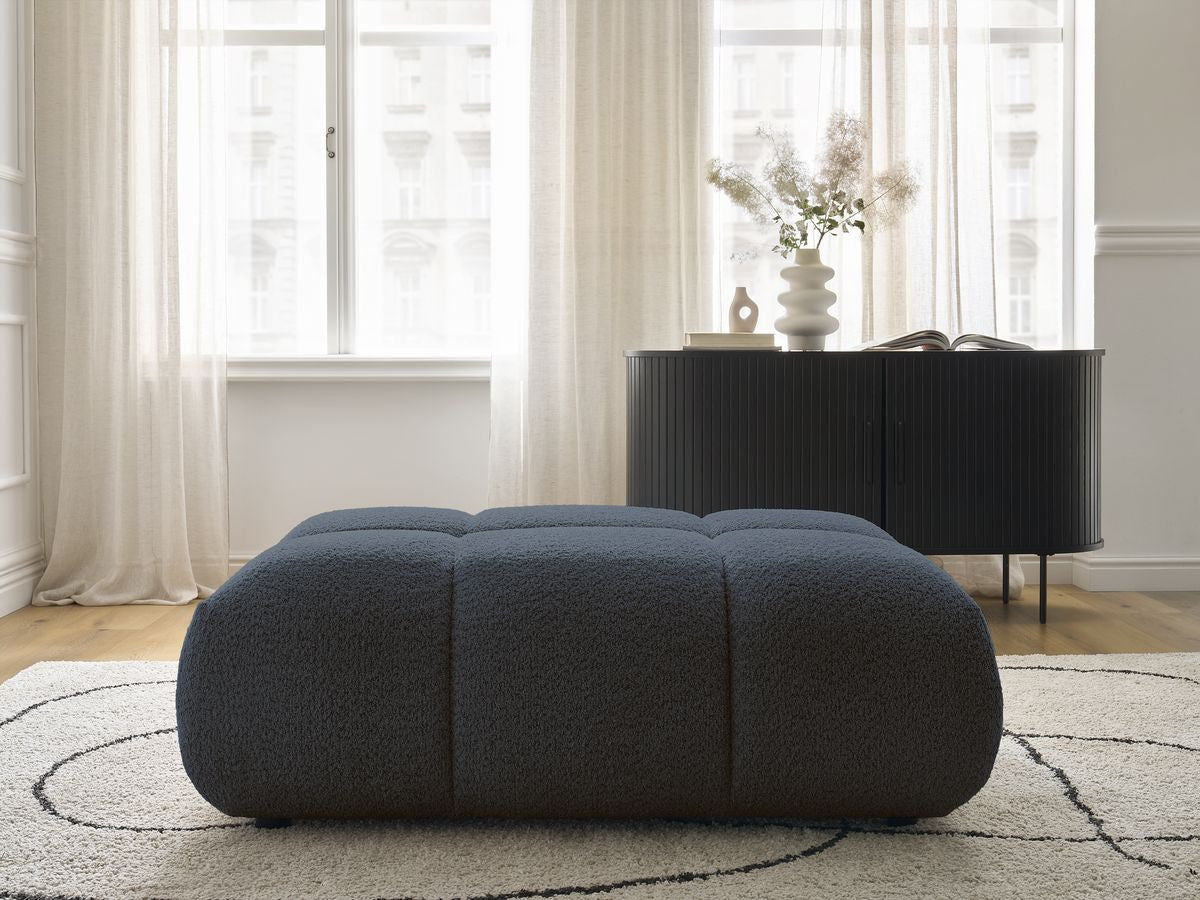 Pouf ALYA tissu bouclette
