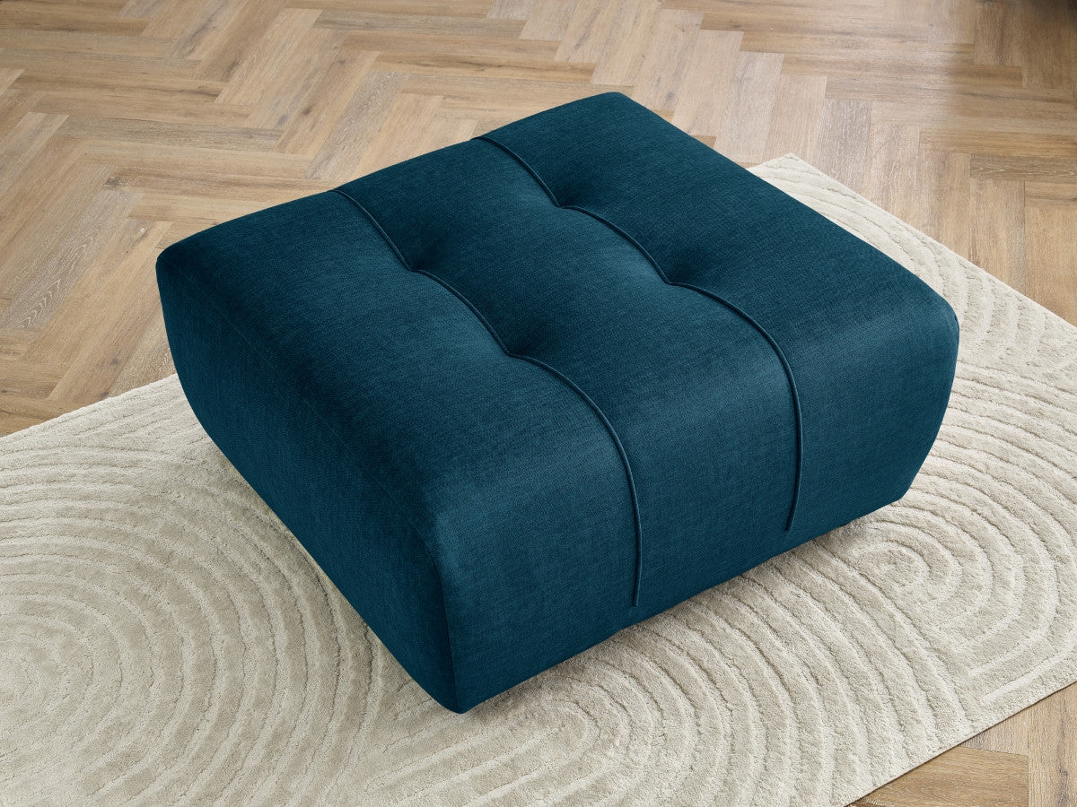 Pouf ARSENE tissu velours