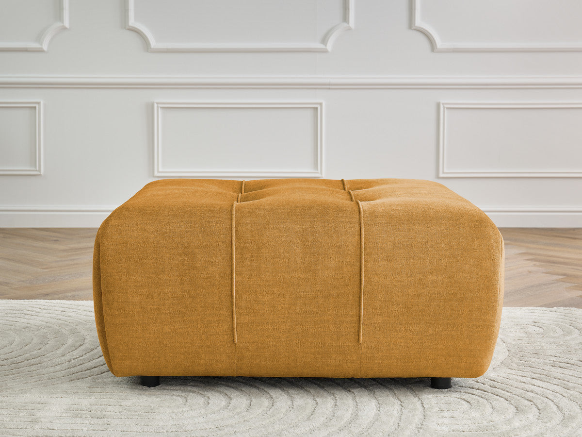 Pouf ARSENE tissu velours