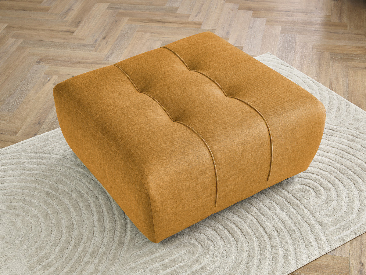 Pouf ARSENE tissu velours