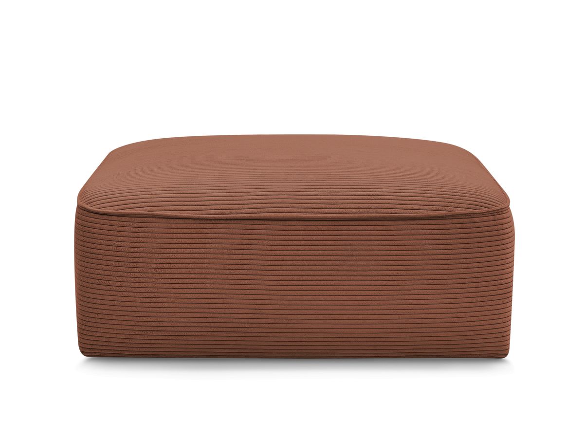 Pouf LEOPOLD velours côtelé