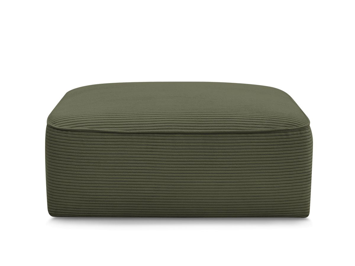 Pouf LEOPOLD velours côtelé
