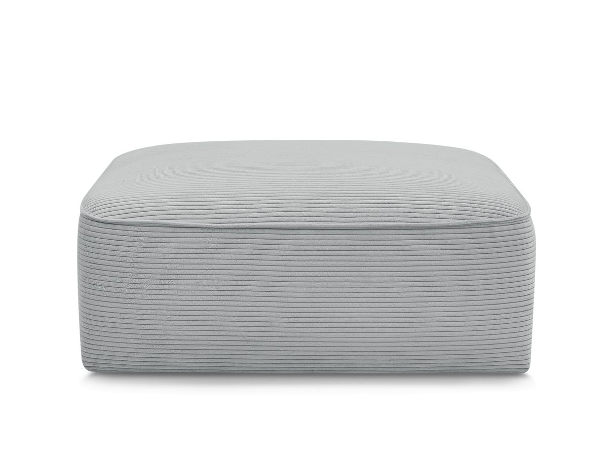 Pouf LEOPOLD velours côtelé