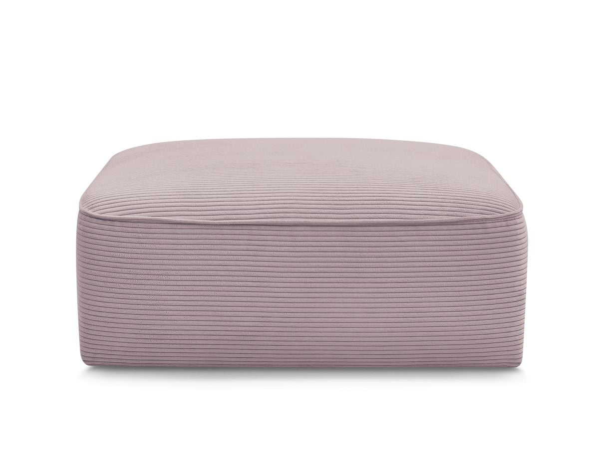 Pouf LEOPOLD velours côtelé