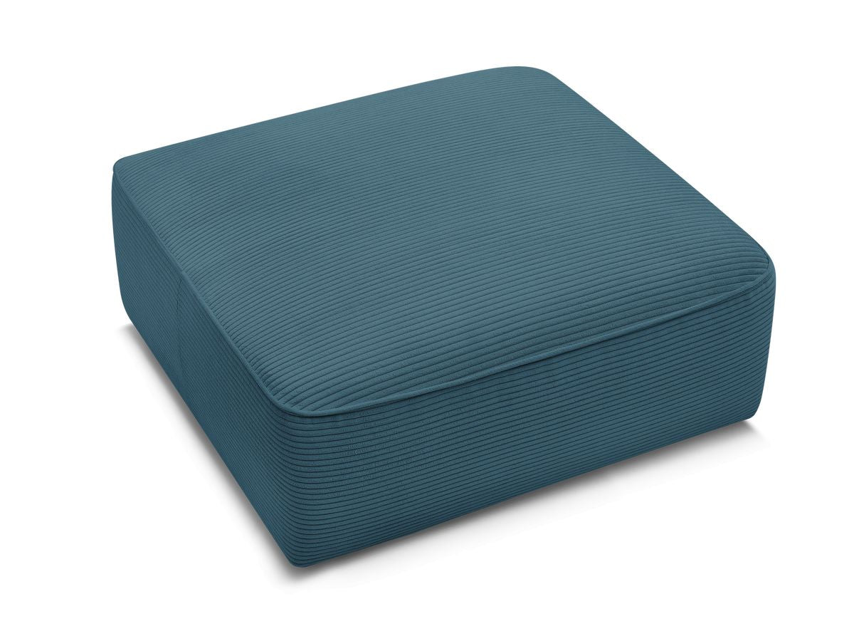 Pouf LEOPOLD velours côtelé