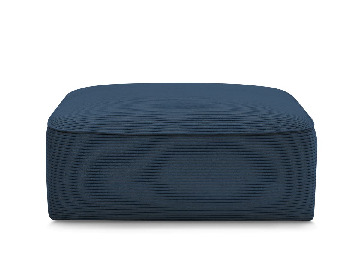 Pouf LEOPOLD velours côtelé