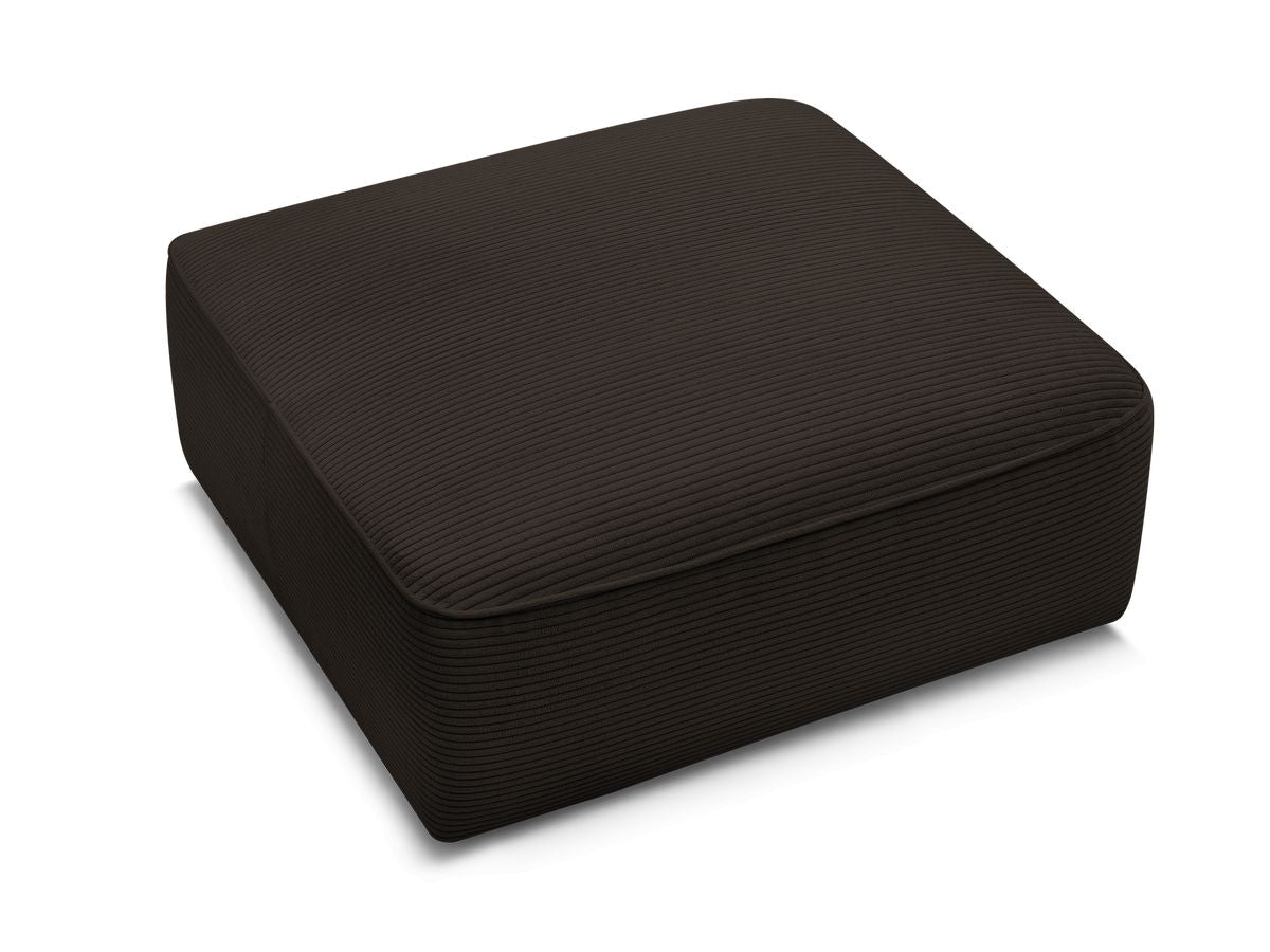 Pouf LEOPOLD velours côtelé