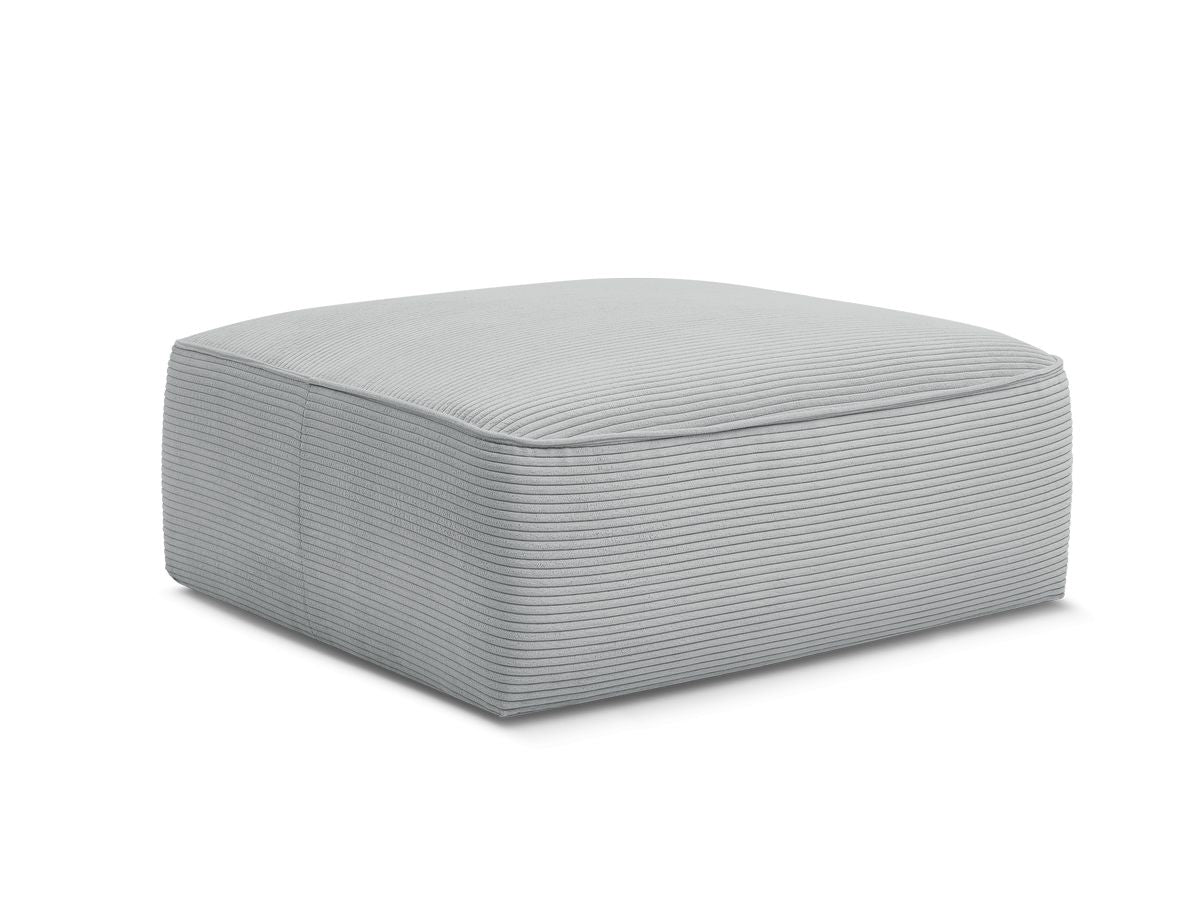 Pouf LEOPOLD velours côtelé