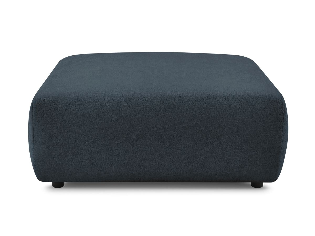 Pouf LUCIEN tissu lisse