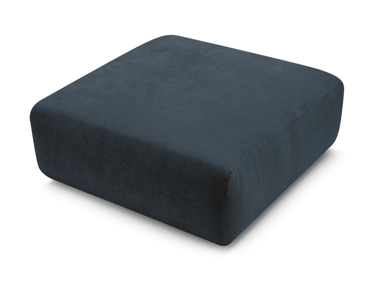 Pouf LUCIEN tissu lisse