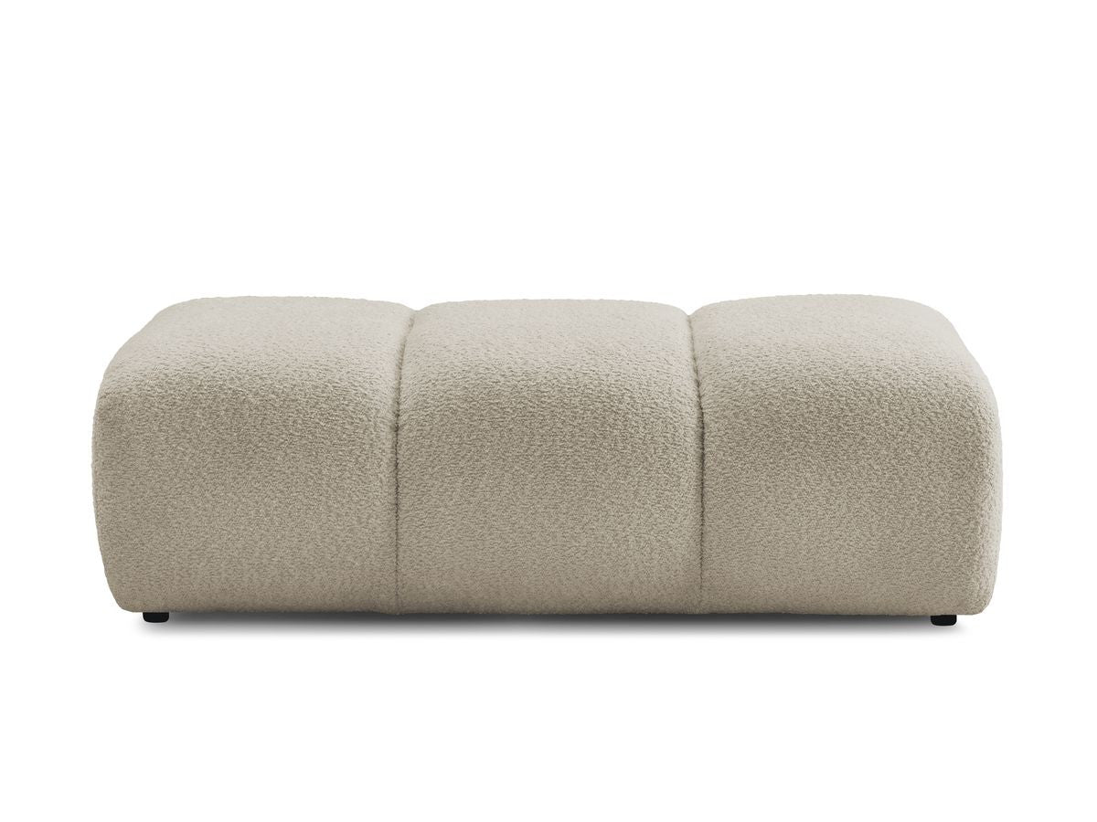 Pouf PAMIRA tissu bouclette