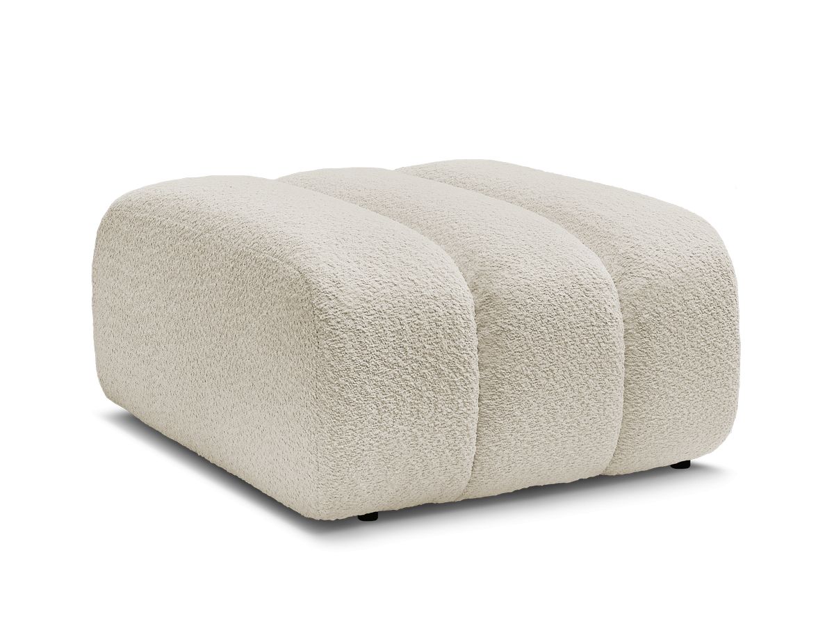 Pouf TALIA tissu bouclette