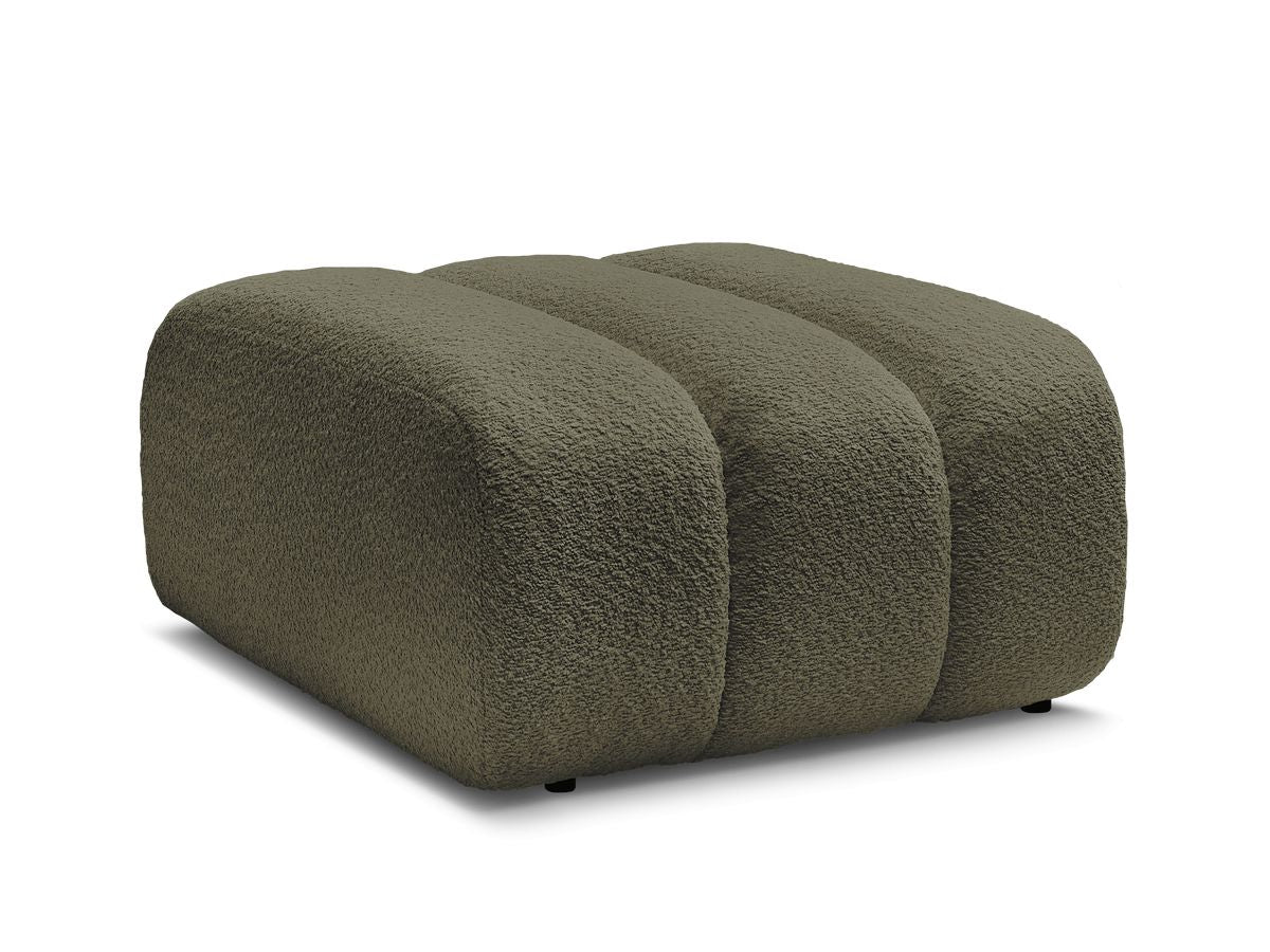 Pouf TALIA tissu bouclette