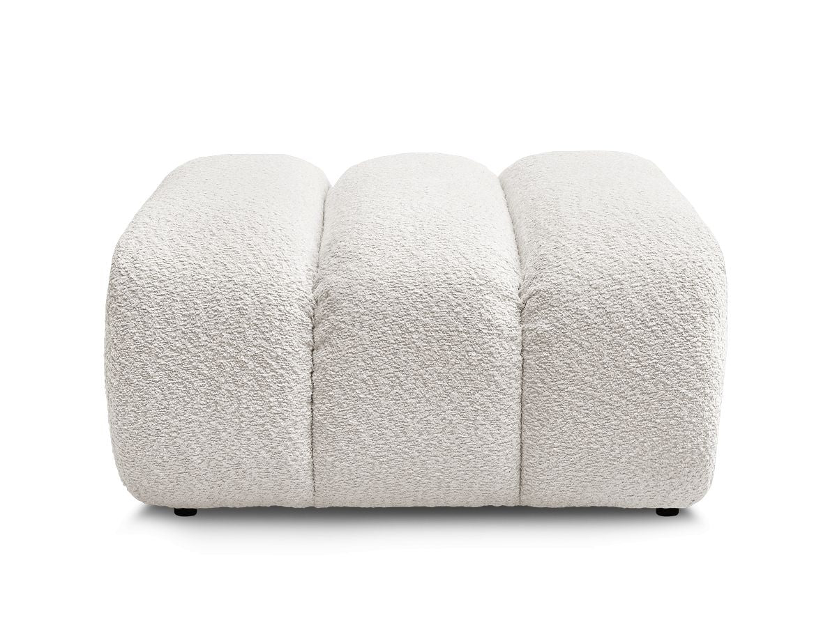 Pouf TALIA tissu bouclette