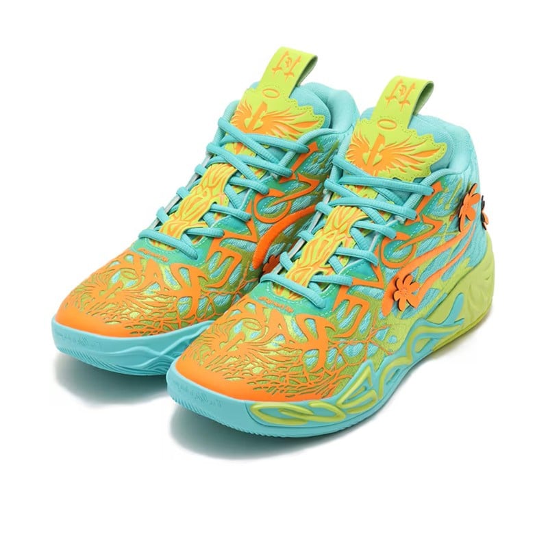 Puma - Puma Lamelo Ball Mb.04 Scooby-Doo - Aquatic/Lime Smash/Heat Fire