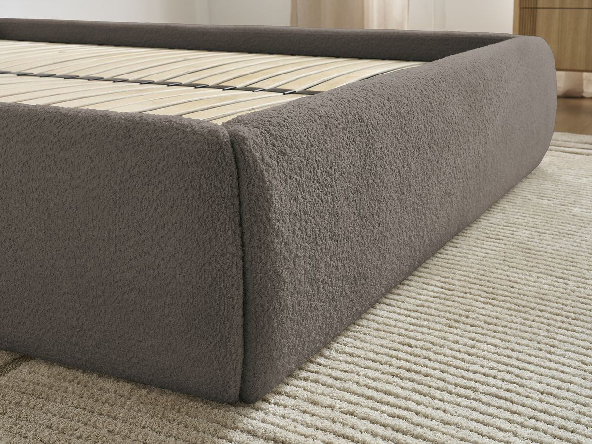 Opbergbox INERA bouclé stof