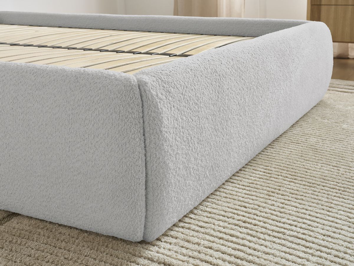 Opbergbox INERA bouclé stof