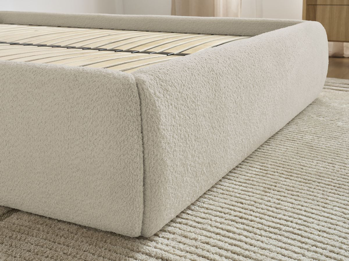 Opbergbox INERA bouclé stof