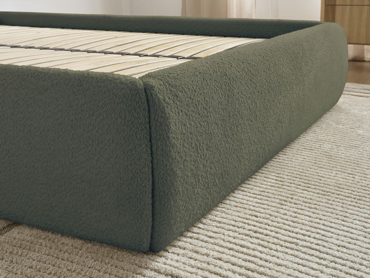 Opbergbox INERA bouclé stof