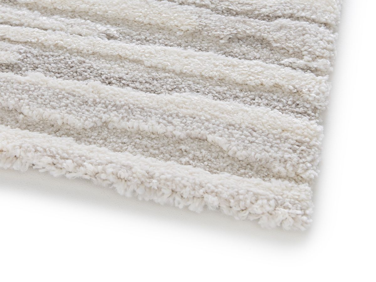 Kortharig tapijt RYKEN abstract patroon - Beige