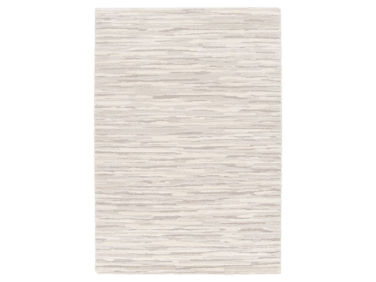 Kortharig tapijt RYKEN abstract patroon - Beige
