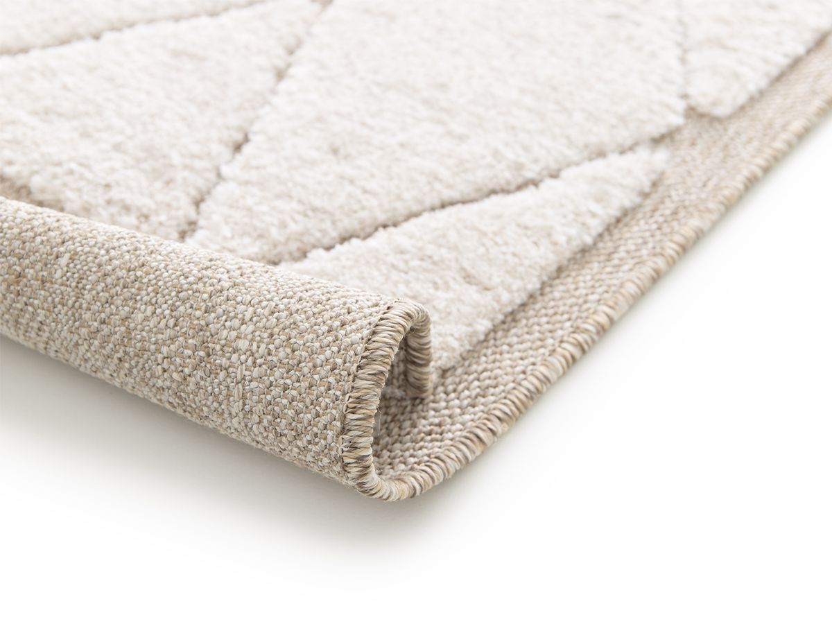 Kortpolig tapijt AGOSTO abstract patroon - Beige