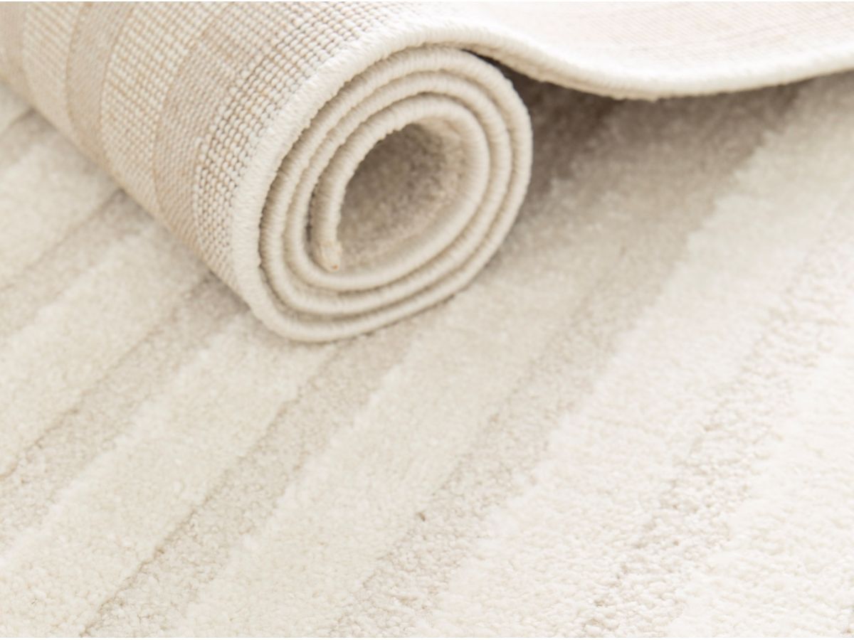 Kortharig tapijt JADA abstracte motieven - Beige