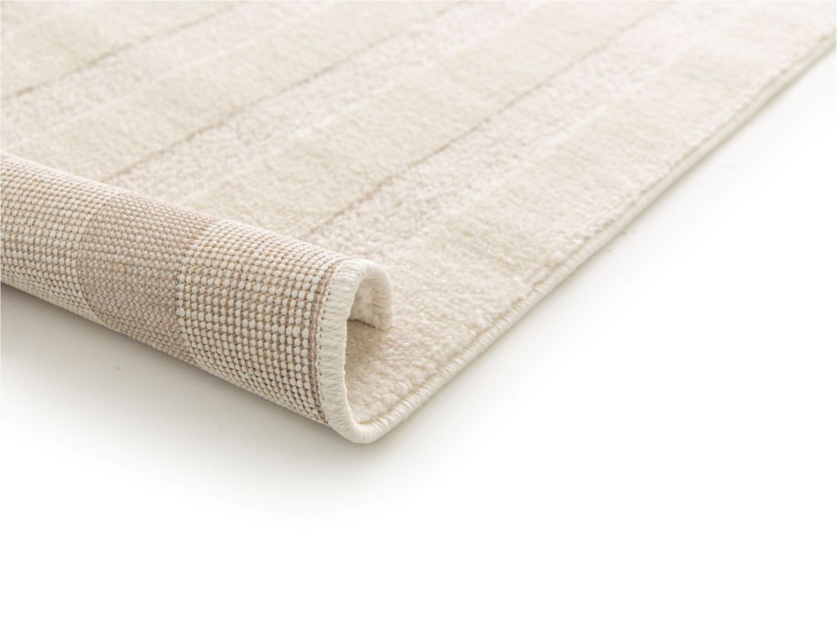 Kortharig tapijt LUCAS abstracte motieven - Beige