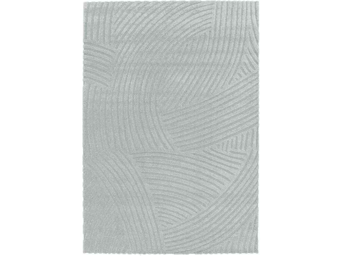 Kortharig tapijt STAN abstract patroon - Blauw