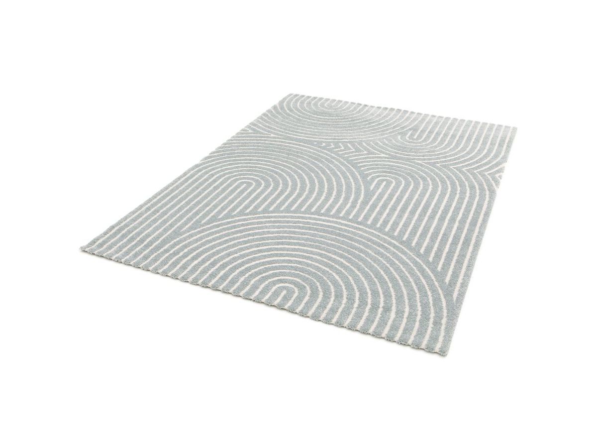 Laagpolig tapijt HERVE abstract patroon - Tweekleurig