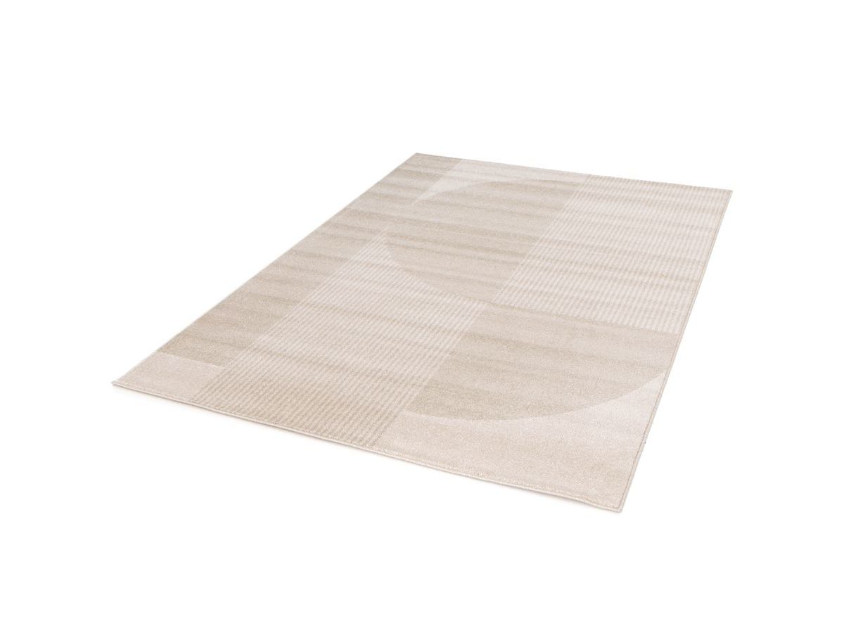 Kortharig tapijt IRENA abstract motief - Beige