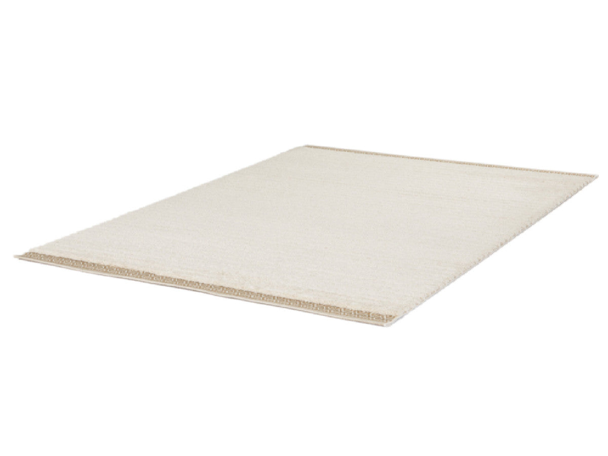 Kortharig tapijt NUBIO grafisch motief - Beige