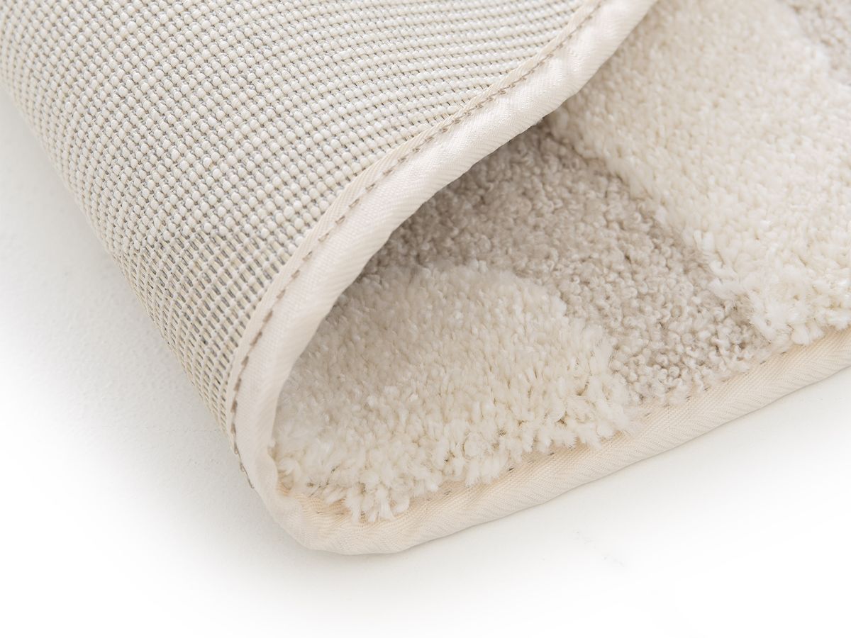 Kortharig tapijt SOFTERA abstract patroon - Beige