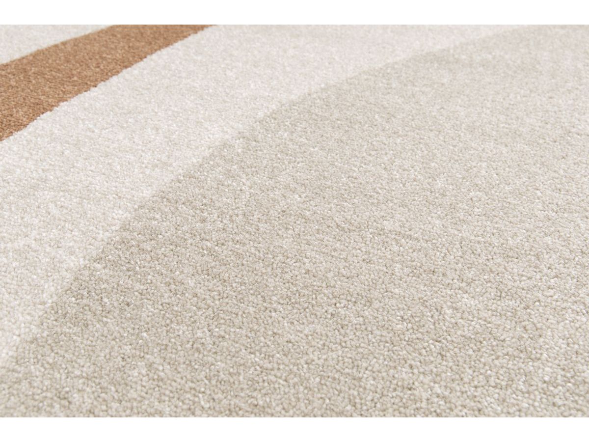 Kortharig tapijt ULYS abstract patroon - Beige