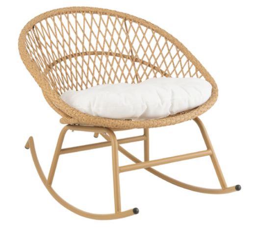 Schommelstoel Zayo Beige